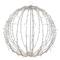 23'' Warm White LED Lighted Christmas Hanging Ball Decoration